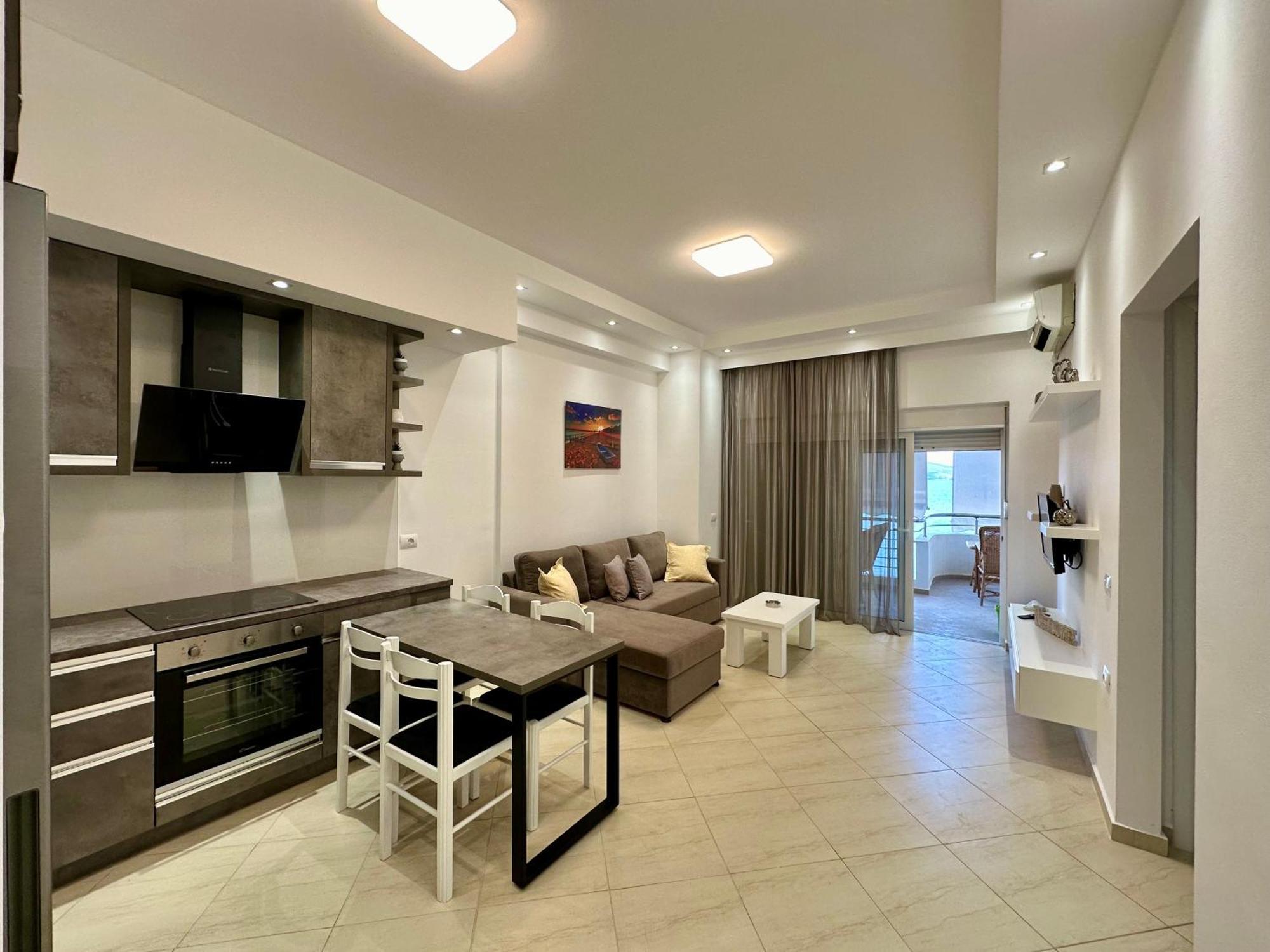 Aqua Apartments Seaview Sarandë Eksteriør bilde